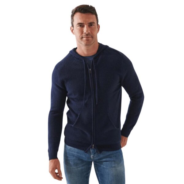 100% Cashmere. Hooded. Two-way zip fastening. Dry clean only. Fits true to size. Designed for a regular fit. Lightweight stretch fabric.