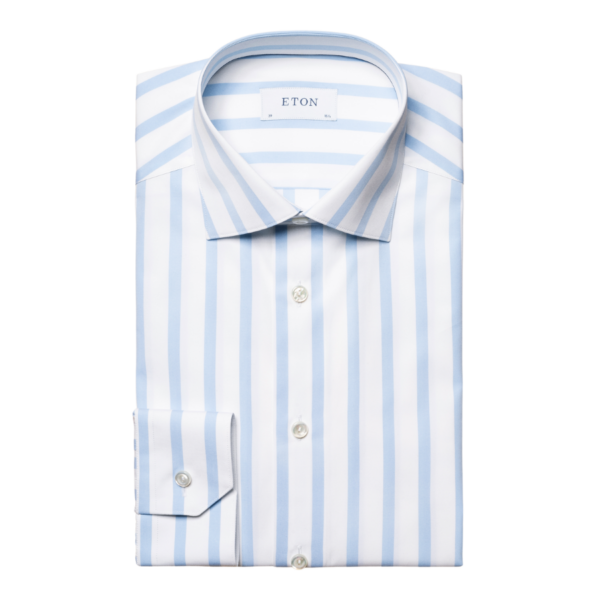 Woven in our fine poplin fabric, this shirt is a timeless wardrobe staple. The poplin creates a smooth and soft surface that is extremely durable. Wrinkle-free, easy care. Thin, lightweight & durable. Smooth and soft surface. 100% Cotton.