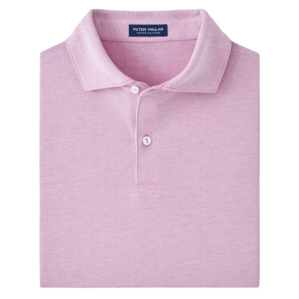 Our take on an all-around 12-month essential, the Albatross combines the soft touch and classic feel of Pima cotton with performance yarns to keep you dry and keep wrinkles at bay. Calling on an intricate Oxford piqué knit, it offers four-way stretch, wicking, and shape retention. Features a spread collar, two-button placket with subtle interior contrast, and mother-of-pearl buttons. Men's 67% pima cotton / 28% polyester / 5% spandex polo. Tailored Fit. Four-way stretch, wicking, easy-care properties, and antimicrobial properties. Edwin's collar and two-button placket. Machine wash cold with like colors; tumble dry low. Do not iron. Do not dry clean. Imported.