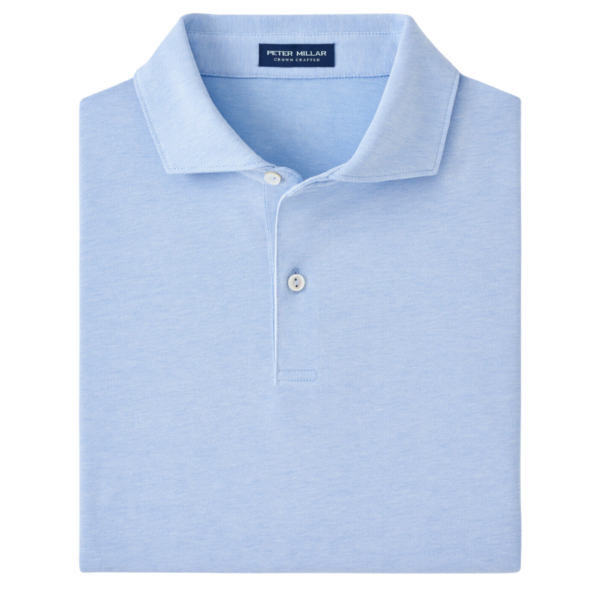 Our take on an all-around 12-month essential, the Albatross combines the soft touch and classic feel of Pima cotton with performance yarns to keep you dry and wrinkles at bay. Calling on an intricate Oxford piqué knit, it offers four-way stretch, wicking, and shape retention. Features a spread collar, two-button placket with subtle interior contrast, and mother-of-pearl buttons. Men's 67% pima cotton / 28% polyester / 5% spandex polo. Tailored Fit. Four-way stretch, wicking, easy-care properties, and antimicrobial properties. Edwin self-collar and two-button placket. Machine wash cold with like colors; tumble dry low. Do not iron. Do not dry-clean. Imported.